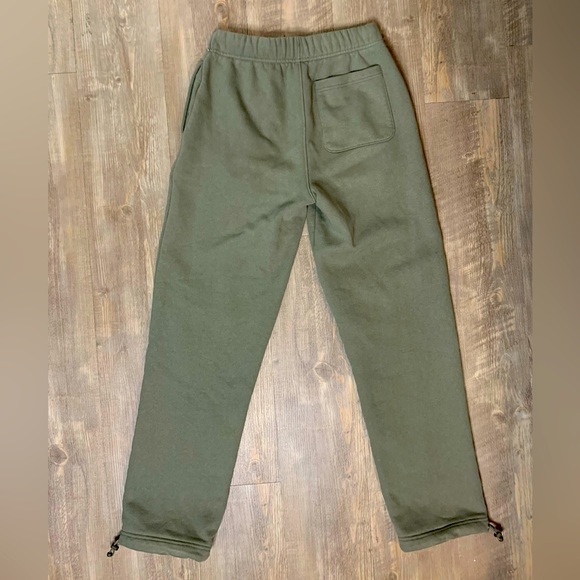 Champion green and burgundy embroidered sweatpants Sz S - Picture 2 of 9